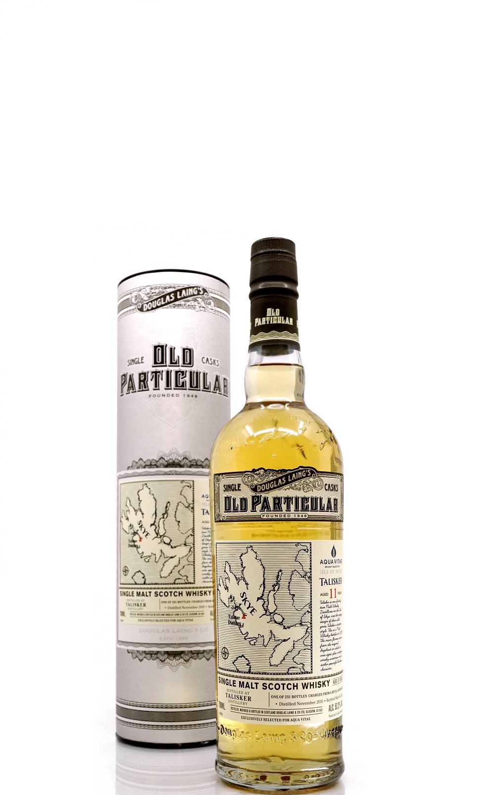 Aqua Vitae Whisky Selection Talisker 2010 Aged 11 Years Single Malt Scotch Whisky 生命之泉裝瓶廠 泰斯卡 2010 11年單一麥芽蘇格蘭威士忌