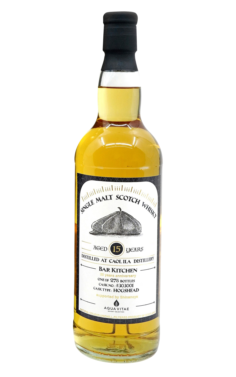 Aqua Vitae Whisky Selection Bar Kitchen Caol Ila 2006 Aged 15 Years Single Malt Scotch Whisky 生命之泉裝瓶廠 卡爾里拉 2006 15年單一麥芽蘇格蘭威士忌
