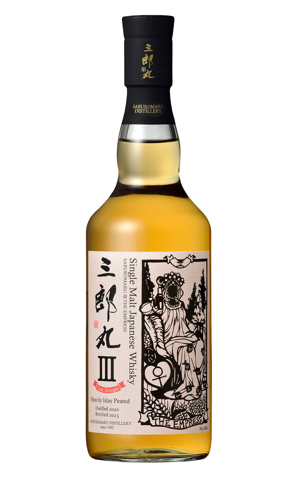 Saburomaru Distillery Saburomaru III The Empress Cask Strength Heavily Islay Peated Single Malt Japanese Whisky 三郎丸蒸餾廠 三郎丸三號女皇 單一麥芽日本威士忌原酒