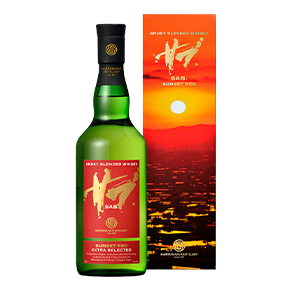 三郎丸蒸留所-SAB. Sunset Red Smoky Blended Whisky Set (700ml*1、200ml*1)