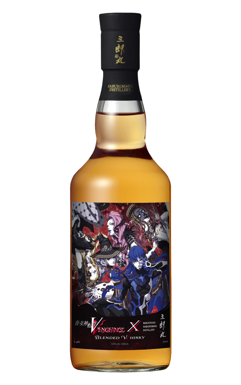 Saburomaru Distillery Vengeance X Wakatsuru Saburomaru Blended Whisky 三郎丸蒸餾廠 真・女神轉生 V Vengeance 調和威士忌