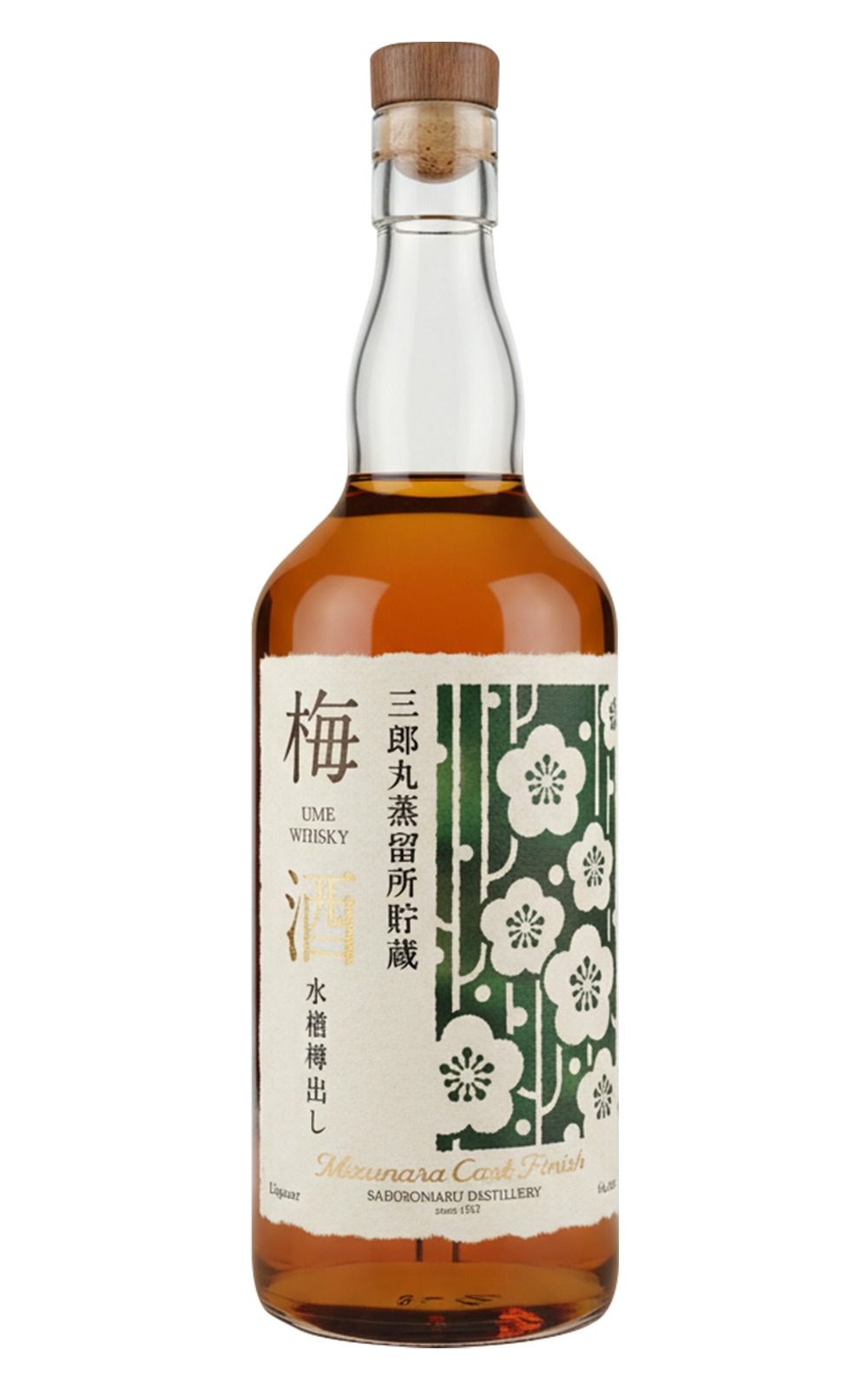 Saburomaru Distillery Mizunara Cask Finish Ume Whisky 三郎丸蒸餾廠