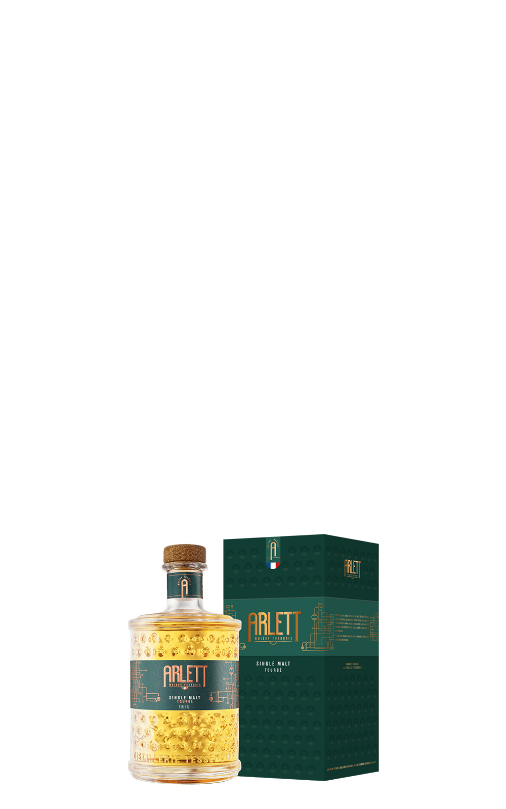 Distillerie Tessendier Fils Arlett Tourbé Single Malt Whisky 泰森德酒廠 阿萊特系列 泥煤單一麥芽威士忌