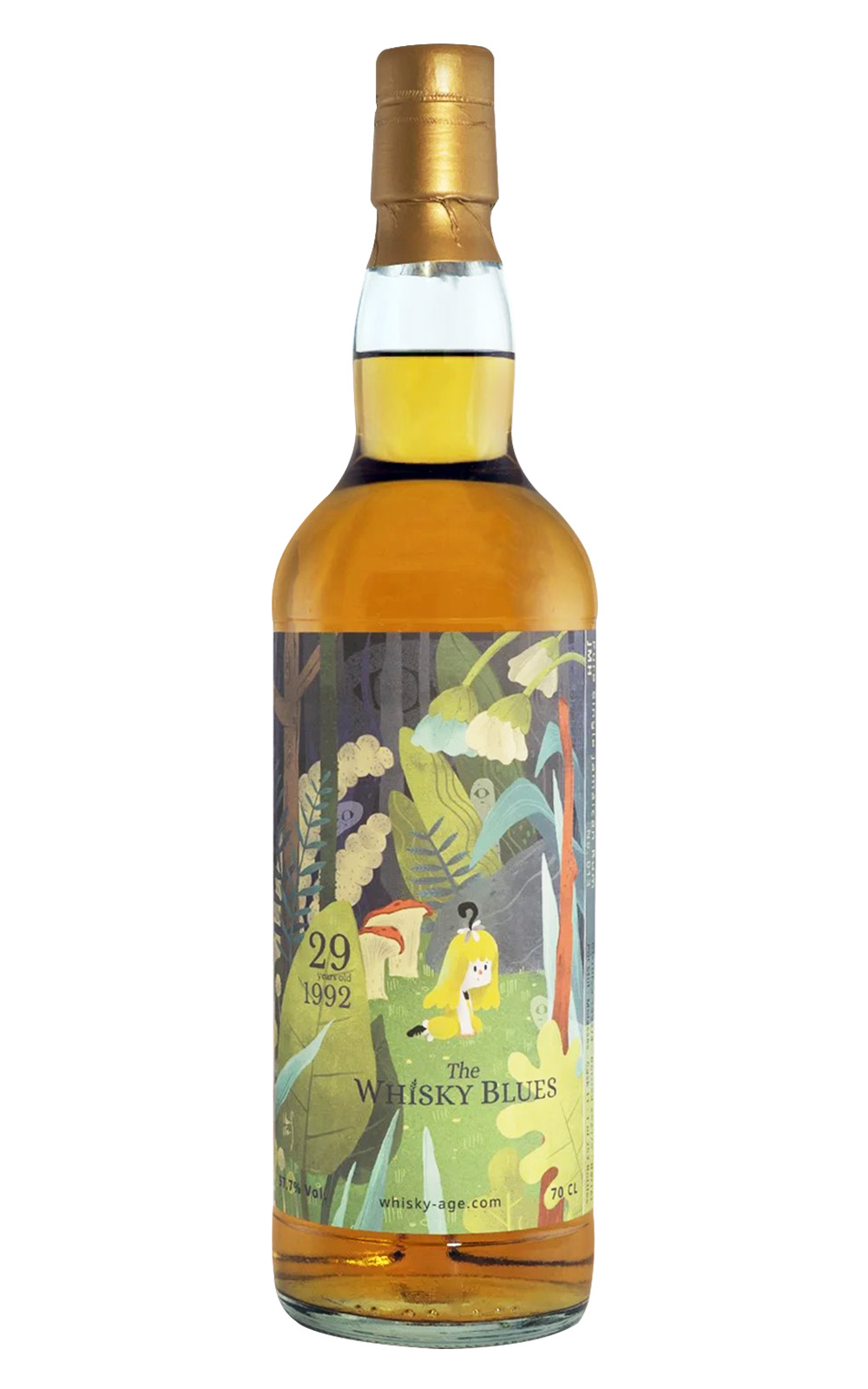 The Whisky Blues No 013 JMH 1992 29 Years Old Jamaican Rum 威士忌藍調 No 013 JMH 1992 29年牙買加蘭姆酒