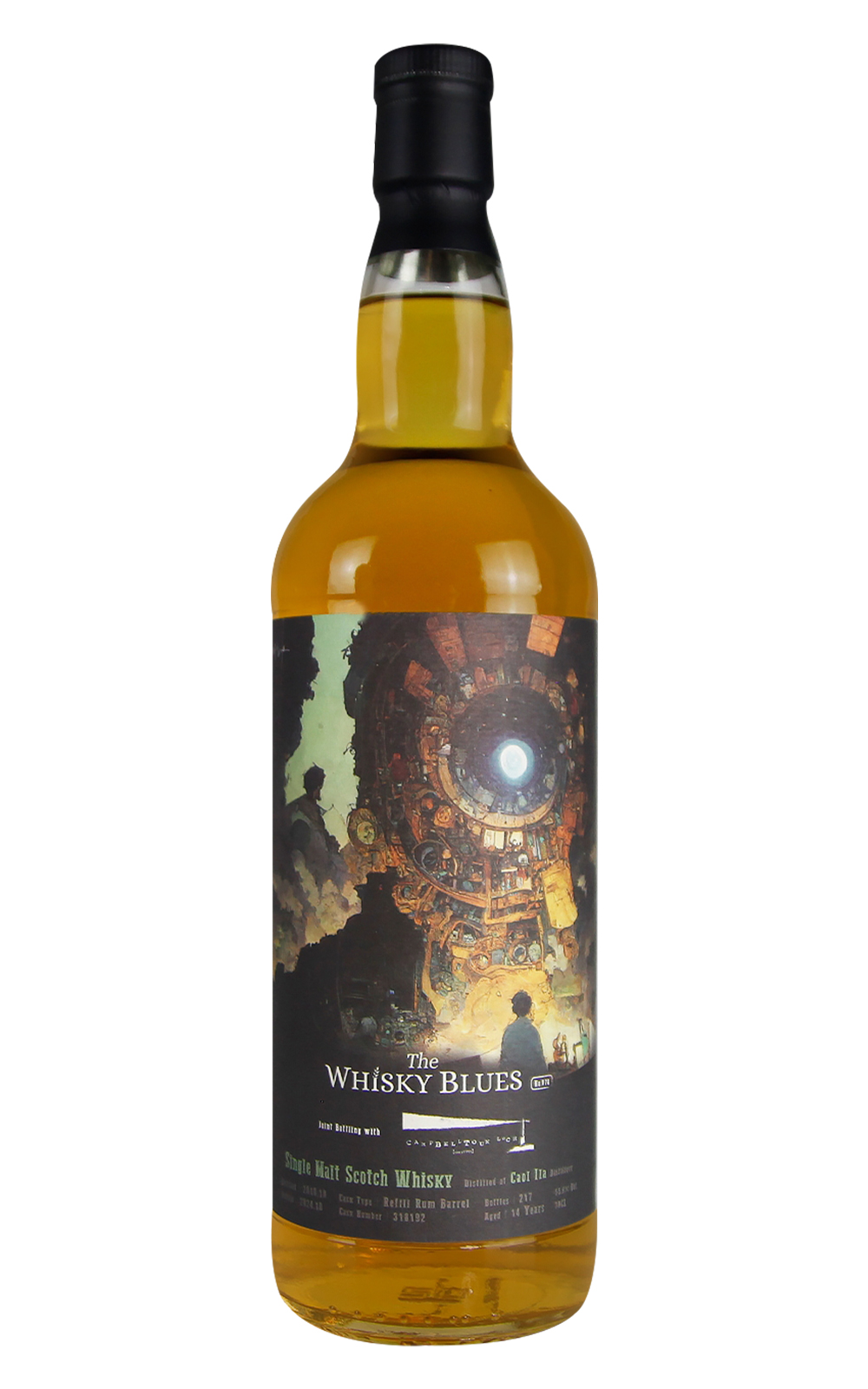 The Whisky Blues No 078 Caol Ila 2010 Aged 14 Years Single Malt Scotch Whisky 威士忌藍調 No 078 卡爾里拉 2010 14年 單一麥芽蘇格蘭威士忌