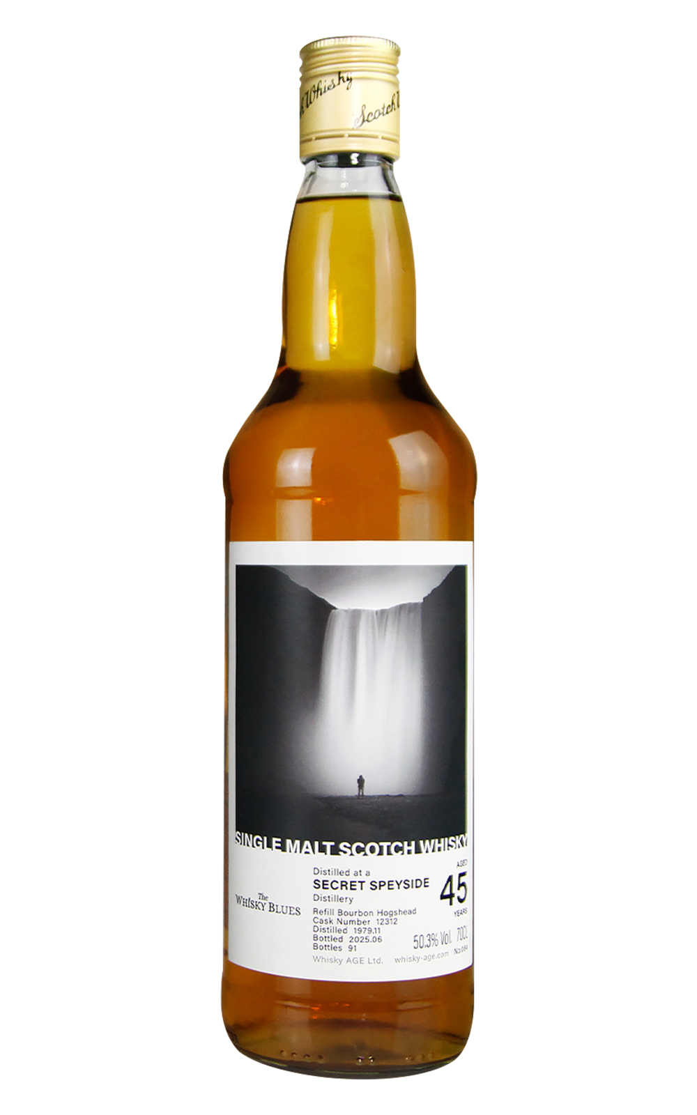 The Whisky Blues No 084 Secret Speyside 1979 45 Years Single Malt Scotch Whisky 威士忌藍調 No 084 秘密斯佩賽 1979 45年單一麥芽蘇格蘭威士忌