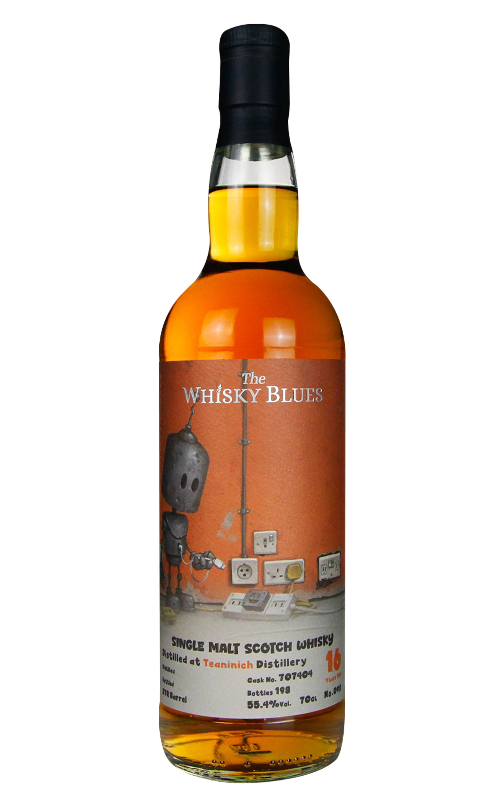 The Whisky Blues No 098 Teaninich 2009 707404 STR Barrel 16 Years Old Single Malt Scotch Whisky 威士忌藍調 No 098 帝尼尼 2009 707404 STR桶 16年單一麥芽蘇格蘭威士忌