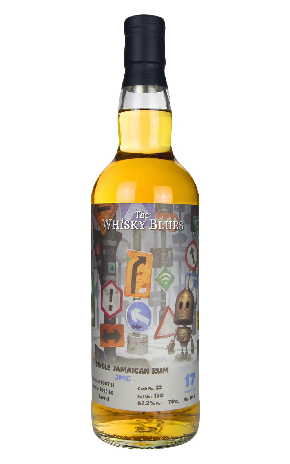 The Whisky Blues No 097 JMC 2007 22 17 Years Old Single Jamaican Rum 威士忌藍調 JMC 2007 22 17年 單一牙買加蘭姆酒
