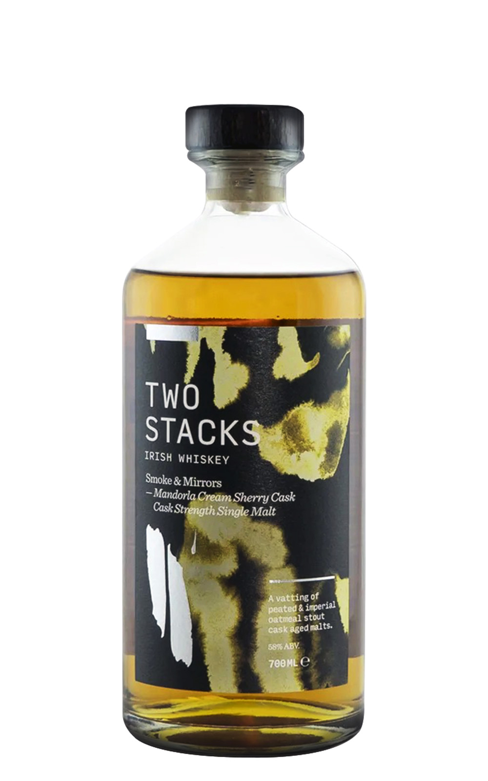 Two Stacks Irish Whiskey Smoke Mirrors Mandoria Cream Sherry Cask Cask Strengh Single Malt Irish Whiskey 雙塔愛爾蘭威士忌 煙鏡系列 義大利甜酒桶 單一麥芽愛爾蘭威士忌原酒