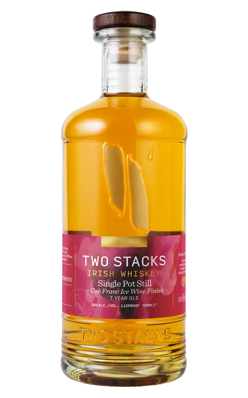 Two Stacks Irish Whiskey Cab Franc Ice Wine Cask Finish 7 Years Old Single Pot Still Irish Whiskey 雙塔愛爾蘭威士忌 卡本內弗朗冰酒過桶 7年 單一壺式愛爾蘭威士忌