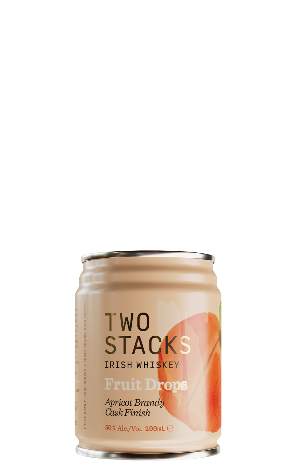 Two Stacks Irish Whiskey Fruit Drops Apricot Brandy Cask Finish Irish Whiskey Can 雙塔愛爾蘭威士忌 果桶系列 杏桃白蘭地桶過桶 愛爾蘭威士忌 罐裝
