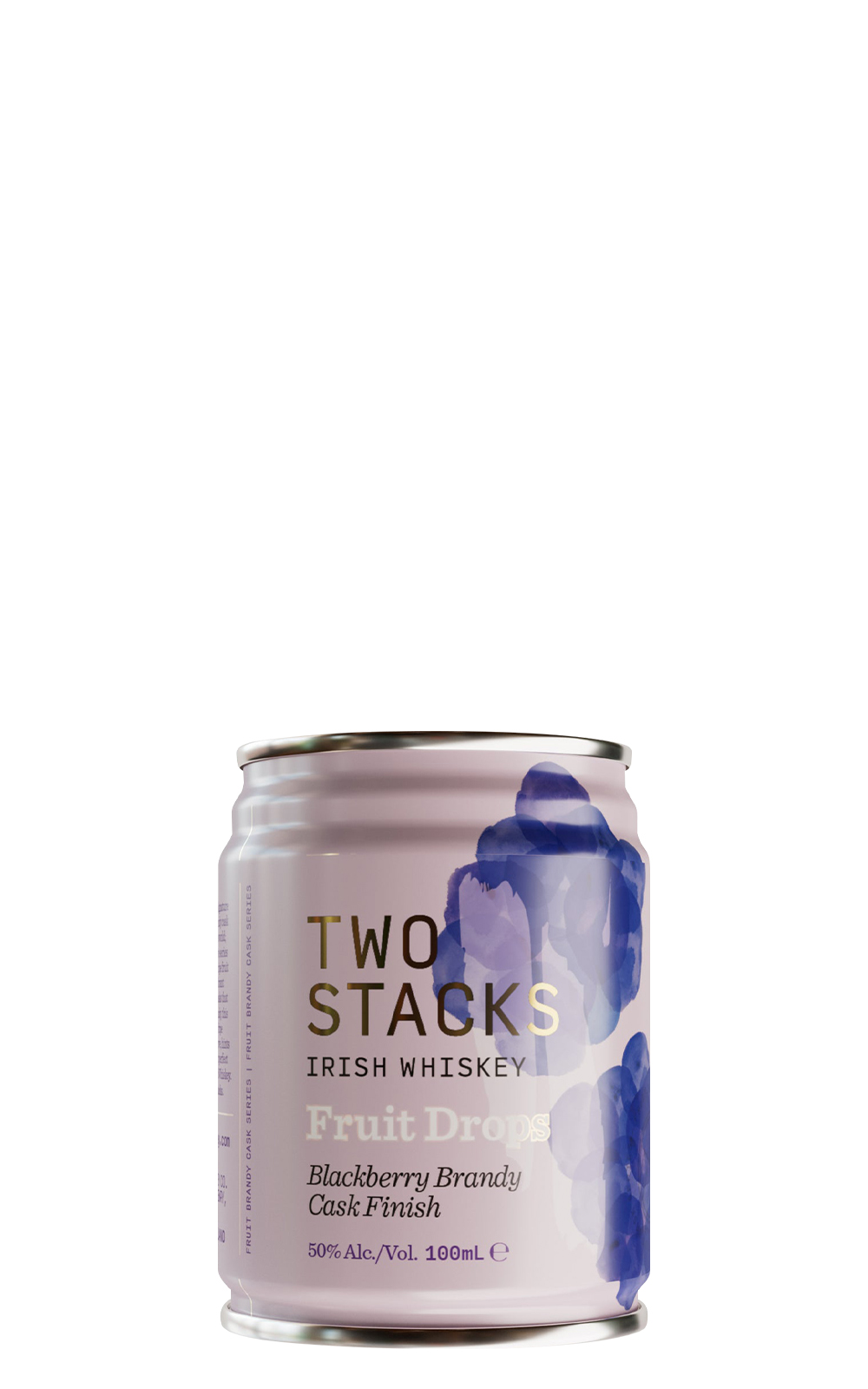 Two Stacks Irish Whiskey Fruit Drops Blackberry Brandy Cask Finish Irish Whiskey Can 雙塔愛爾蘭威士忌 果桶系列 黑莓白蘭地桶過桶 愛爾蘭威士忌 罐裝