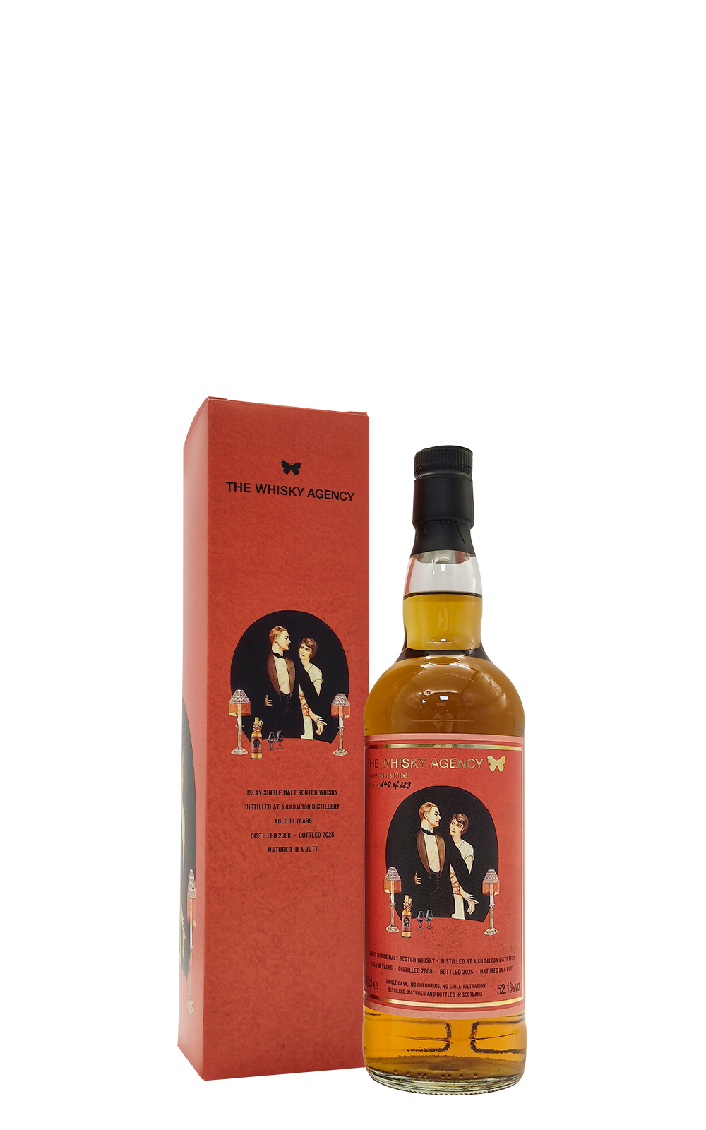 The Whisky Agency Kildalton 2008 Aged 16 Years Single Malt Scotch Whisky 威士忌機構 基道爾頓 2008 16年單一麥芽蘇格蘭威士忌