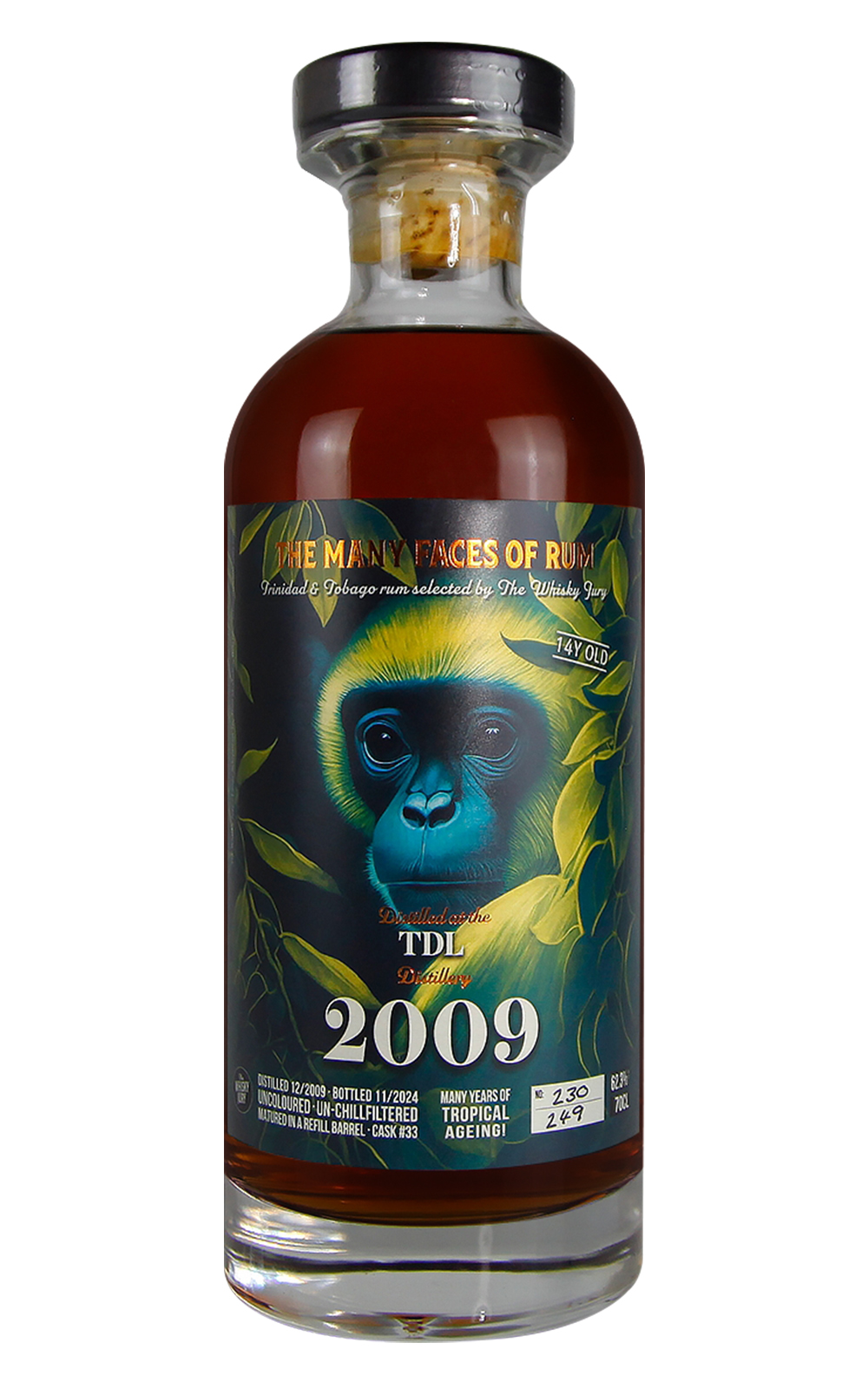 The Whisky Jury The Many Faces of Rum TDL 2009 14Y Trinidad and Tobago Rum 威士忌陪審團 多面蘭姆酒系列 TDL 2009 14年 千里達 托巴哥蘭姆酒