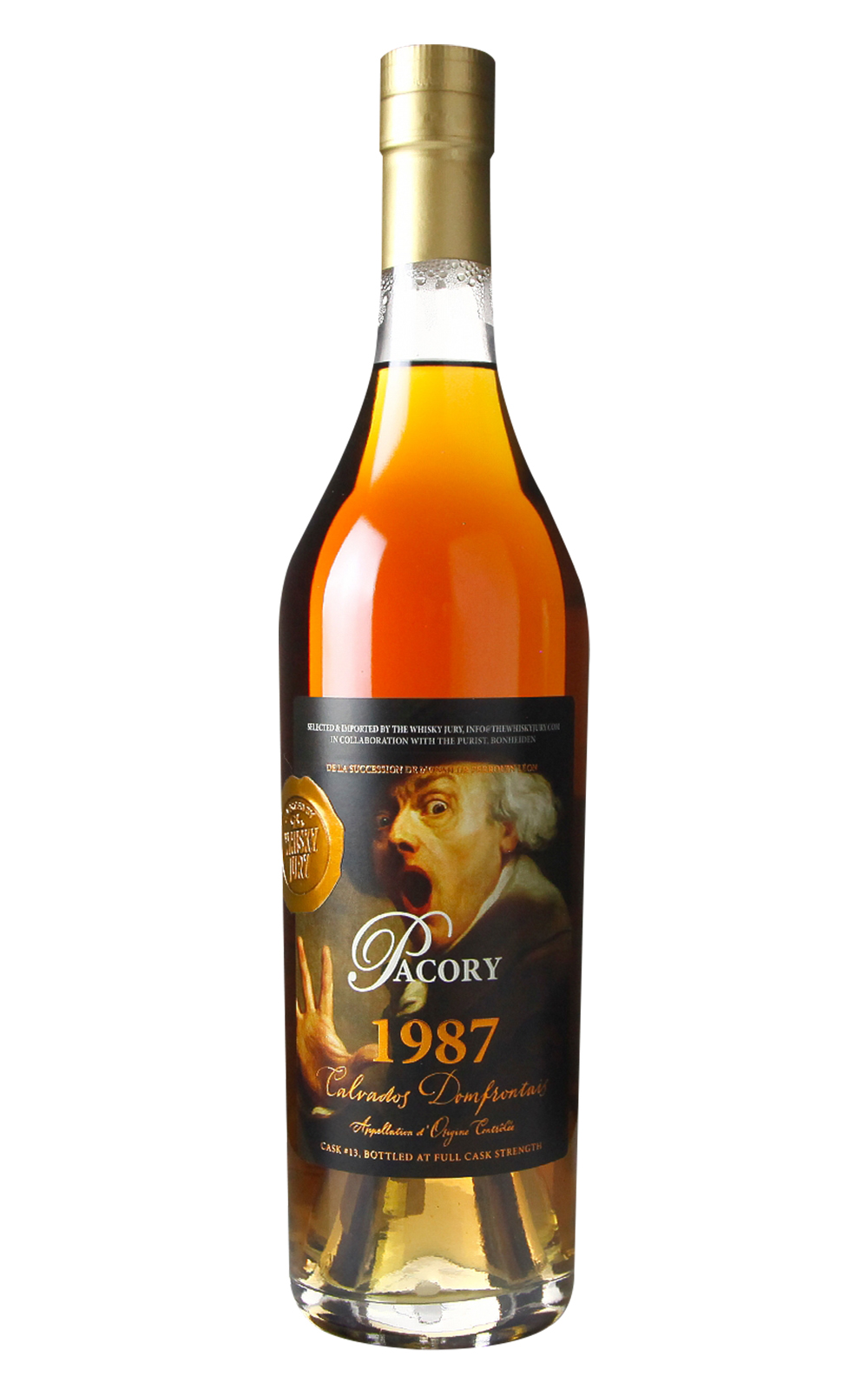The Whisky Jury Pacory 1987 Cask 13 Calvados Domfrontais 威士忌陪審團 帕科里 1987 Cask 13 蘋果白蘭地