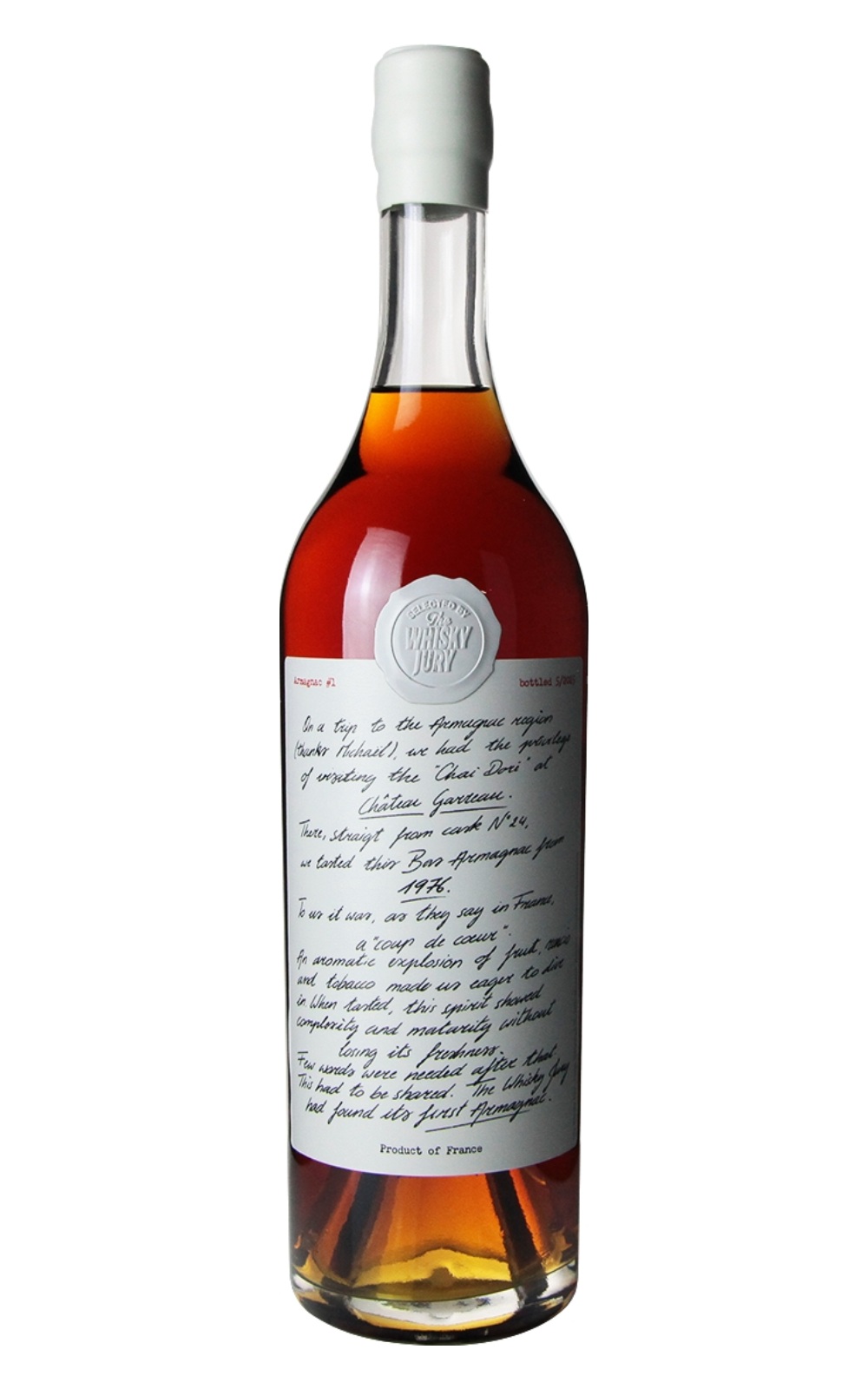 The Whisky Jury Chateau Garreau 1976 Armagnac 威士忌陪審團 加羅堡 1976 雅馬邑白蘭地