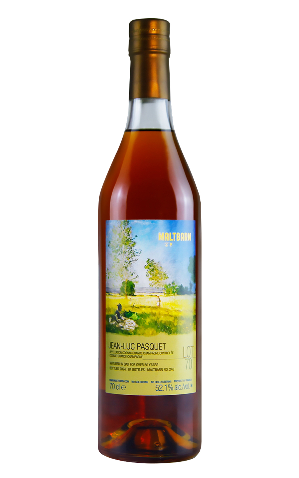 Maltbarn No 248 Jean Luc Pasquet Lot 70 Grande Champagne Cognac 麥芽穀倉 No 248 讓呂克 帕斯奎 70區 大香檳區干邑白蘭地