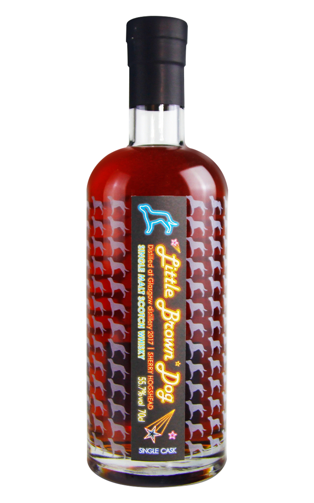 Little Brown Dog Spirits Glasgow 2017 Single Cask Single Malt Scotch Whisky 小棕犬烈酒 格拉斯哥 2017 單桶 單一麥芽蘇格蘭威士忌