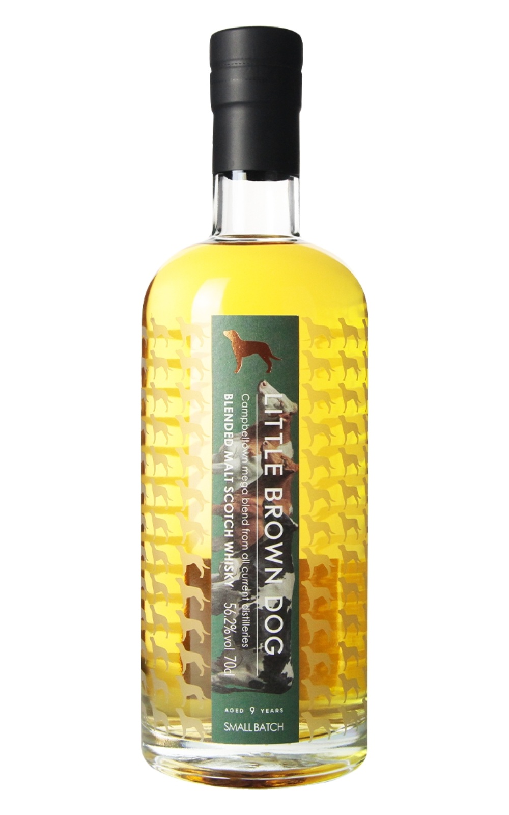 Little Brown Dog Spirits Small Batch Campbeltown mega blend Aged 9 Years Blended Malt Scotch Whisky 小棕犬烈酒 小批次系列 坎培爾鎮超級調和 9年 調和麥芽蘇格蘭威士忌