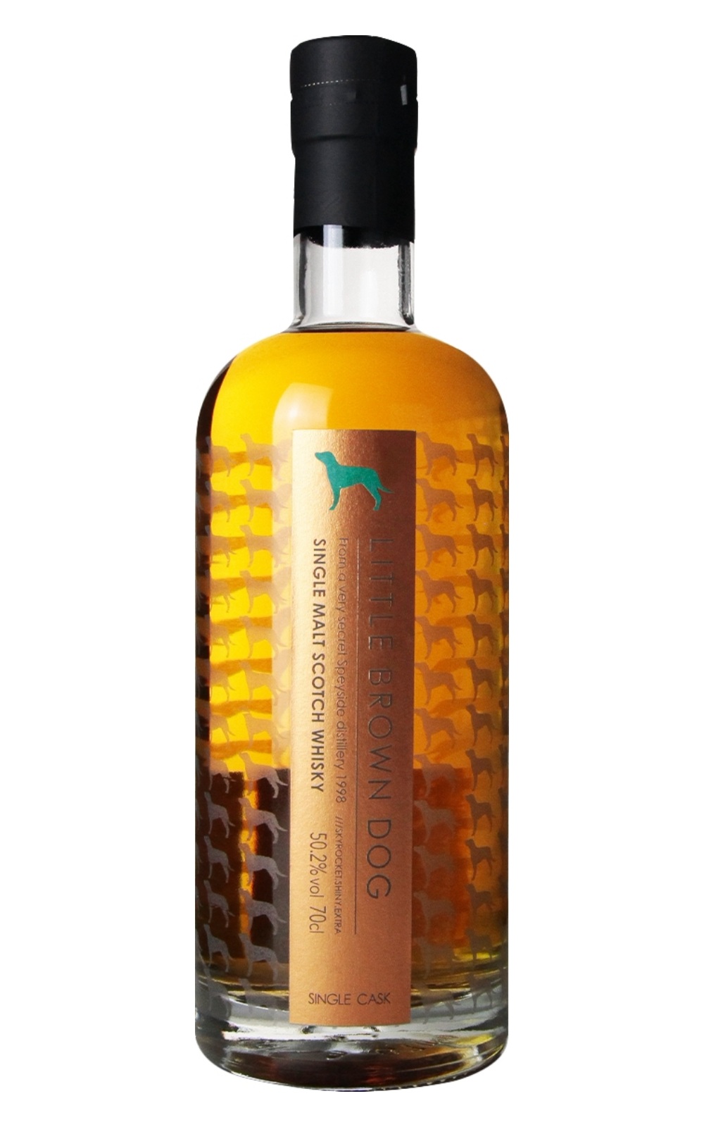 Little Brown Dog Spirits Single Cask Very Secret Speyside 1998 Aged 26 Years Single Malt Scotch Whisky 小棕犬烈酒 單桶系列 秘密斯佩賽 1998 26年 單一麥芽蘇格蘭威士忌