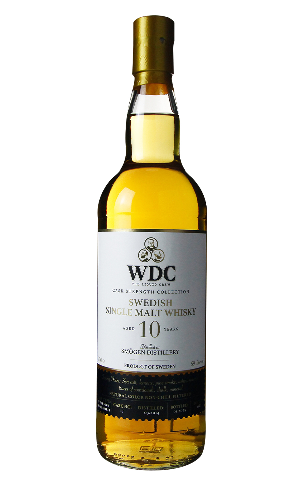 Wu DRAM Clan Cask Strength Collection Smögen 2014 No 13 Aged 10 Years Single Malt Swedish Whisky W D C 獨立裝瓶商 原酒收藏 司慕根 2014 No 13 10年 單一麥芽瑞典威士忌