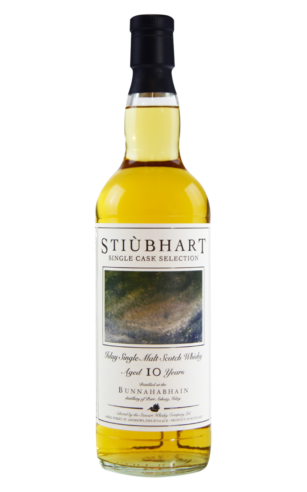 Stewart Whisky Company Stiubhart Staoisha from Bunnahabhain Aged 10 Years Islay Single Malt Scotch Whisky 史都華威士忌 布納哈本 Staoisha 10年單一麥芽蘇格蘭威士忌