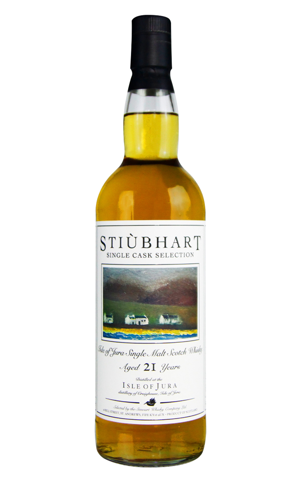 Stewart Whisky Company Stiubhart Isle of Jura 2004 Aged 21 Years Single Malt Scotch Whisky 史都華威士忌 吉拉島 2004 21年單一麥芽蘇格蘭威士忌