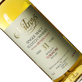 Milroy's of Soho-Vintage Reserve "Tormore 1992" Aged 31 Years Single Malt Scotch Whisky