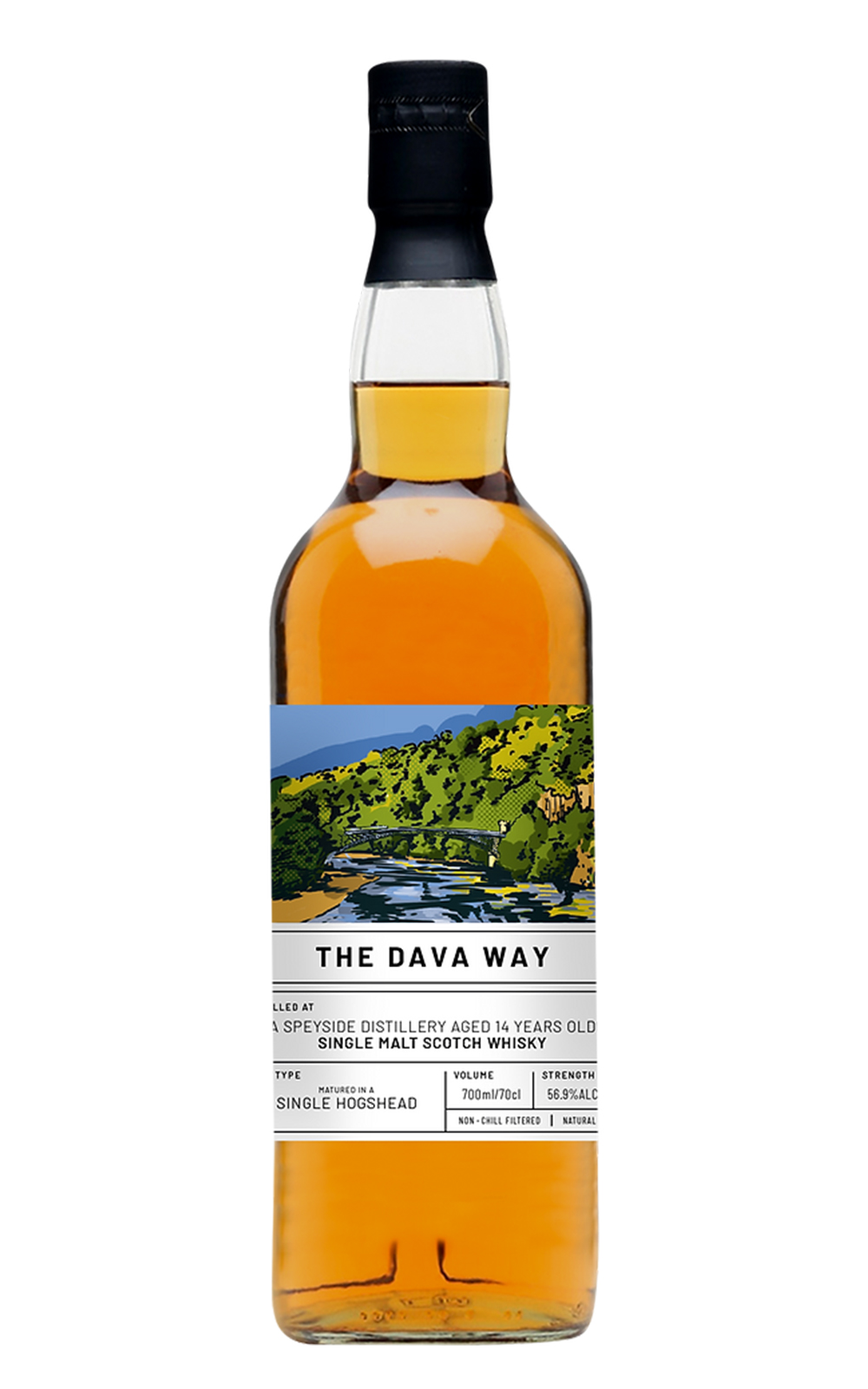 Dunphail Distillery The Dava Way A Speyside Distillery Aged 14 Years Old Speyside Single Malt Scotch Whisky 鄧菲爾蒸餾廠 獨立裝瓶系列 神秘斯佩賽 14年 斯佩賽 單一麥芽蘇格蘭威士忌
