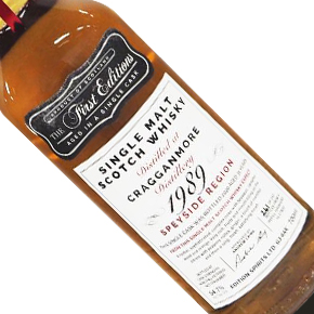The First Editions-"Cragganmore 1989" Aged 31 Years Single Malt Scotch Whisky