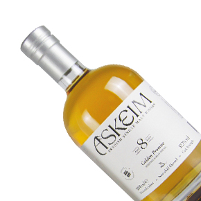 Smögen Distillery-Askeim "Golden Promise" Aged 8 Years Bourbon Quarter Single Malt Swedish Whisky