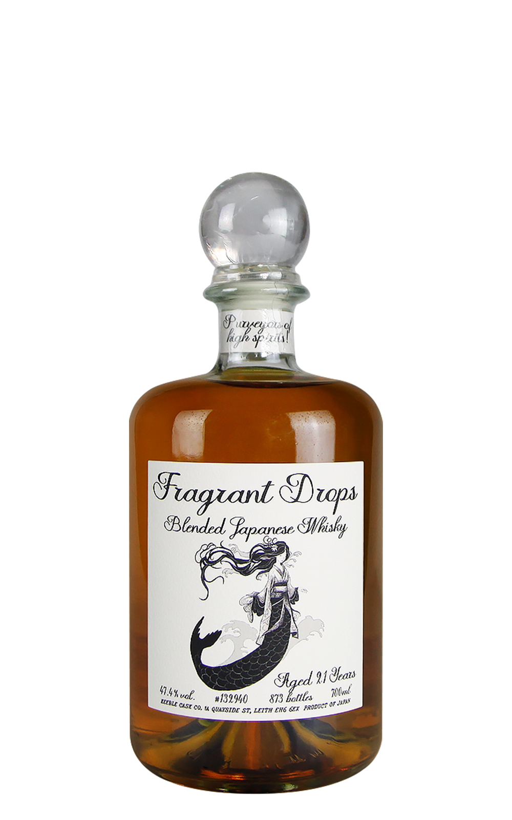 Fragrant Drops Aged 21 Years Old Japanese Blended Whisky 香滴獨立