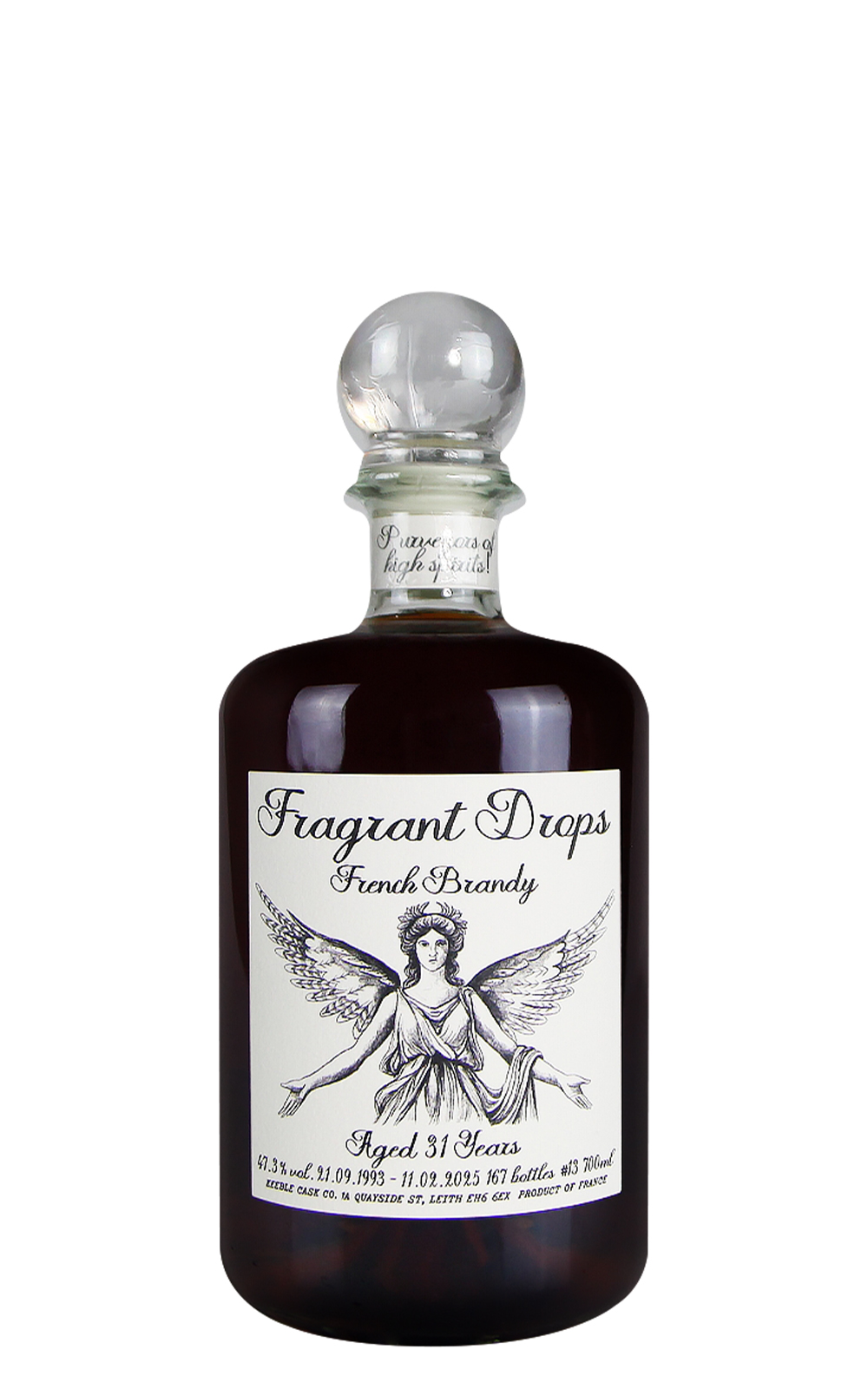 Fragrant Drops 1993 Aged 31 Years French Brandy 香滴獨立裝瓶廠 1993 31年法國白蘭地