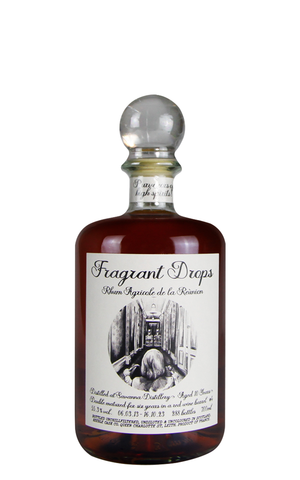 Fragrant Drops Savanna 2013 Aged 10 Years Rhum Agricole de la Reunion 香滴獨立裝瓶廠 薩凡娜 2013 10年 法屬留尼旺蘭姆酒