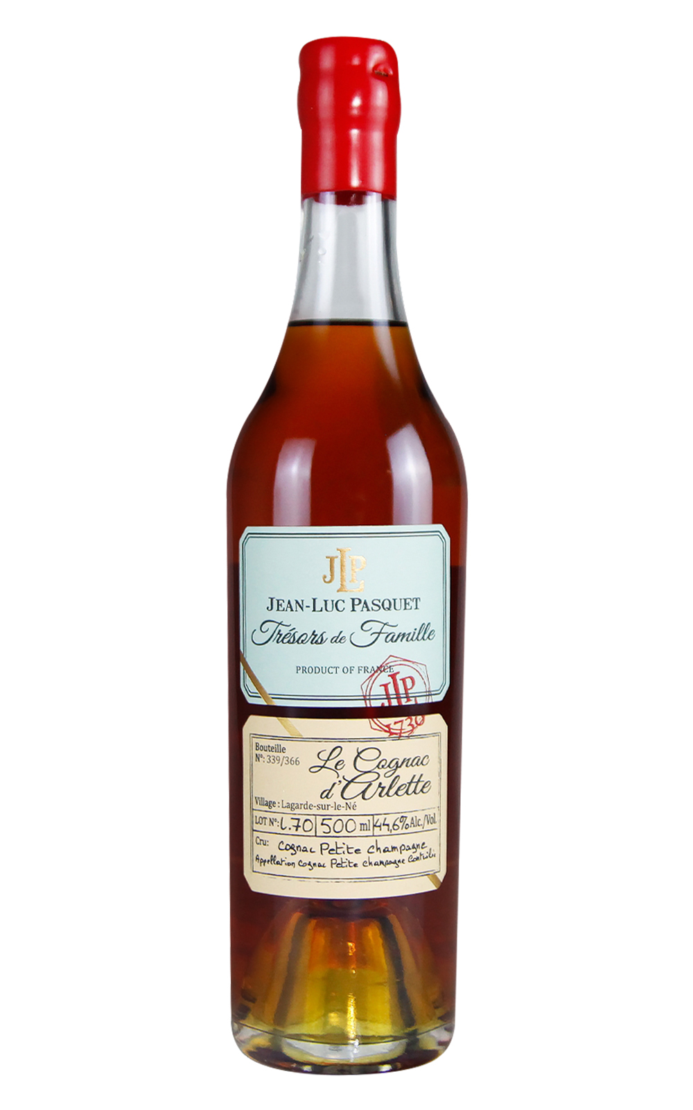 Jean Luc Pasquet Trésors de Famille Petite Champagne Le Cognac d Arlette Lot 70 讓呂克 帕斯奎 家族珍品系列 小香檳區 阿特萊 Lot 70 干邑白蘭地