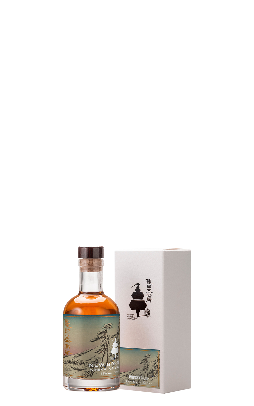 Niigata Kameda Distillery Wine Cask Blend New Born 2025 Whisky Taste Expo Limited Edition 新瀉龜田蒸餾廠 紅酒桶 新酒 2025 浮世繪酒展聯名限量版