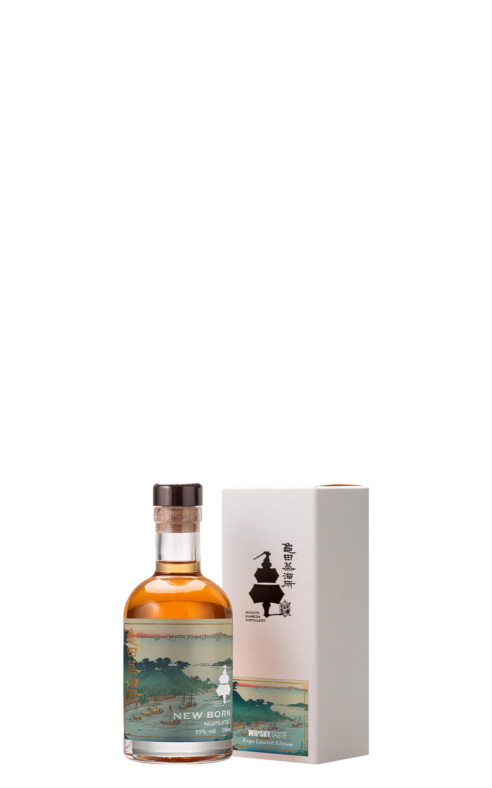 Niigata Kameda Distillery Non peated New Born 2025 Whisky Taste Expo Limited Edition 新瀉龜田蒸餾廠 無泥煤 新酒 2025 浮世繪酒展聯名限量版