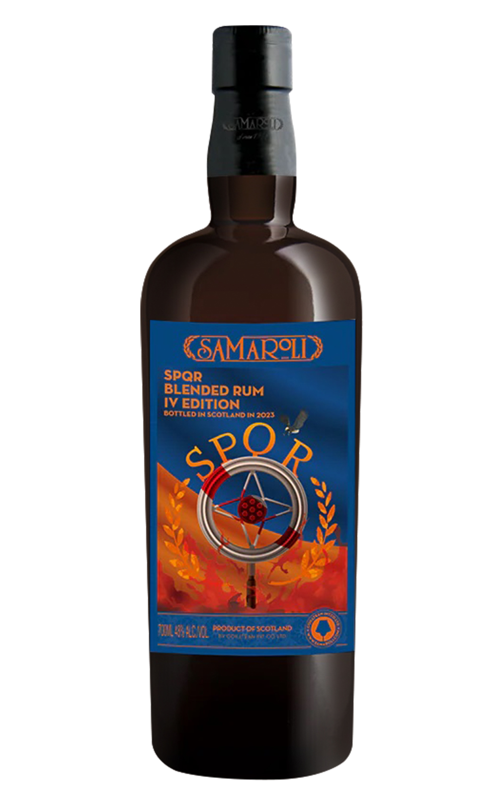 Samaroli SPQR IV Edition Blended Rum bottled in 2023 薩馬羅利 獨立裝瓶商 SPQR 第四版 調和蘭姆酒 2023裝瓶