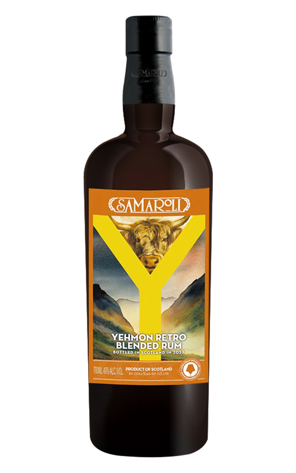 Samaroli Yehmon Retro Blended Rum bottled in 2023 薩馬羅利 獨立裝瓶商 是 老闆系列 復刻版 調和蘭姆酒 2023裝瓶