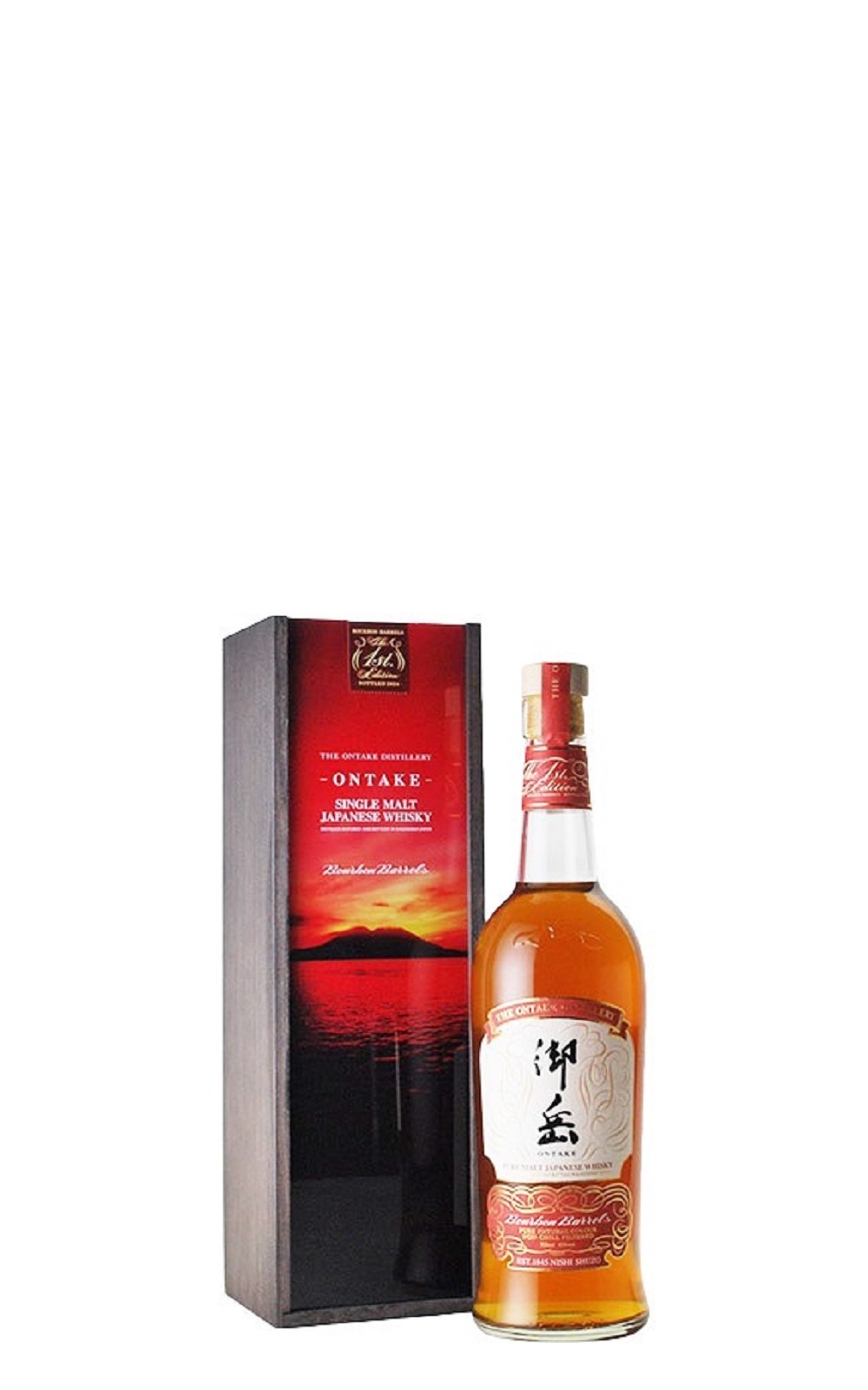 The Ontake Distillery The First Edition 2024 Bourbon Barrels Pure Malt Japanese Whisky 御岳蒸餾廠 第一版2024 波本桶 單一麥芽日本威士忌