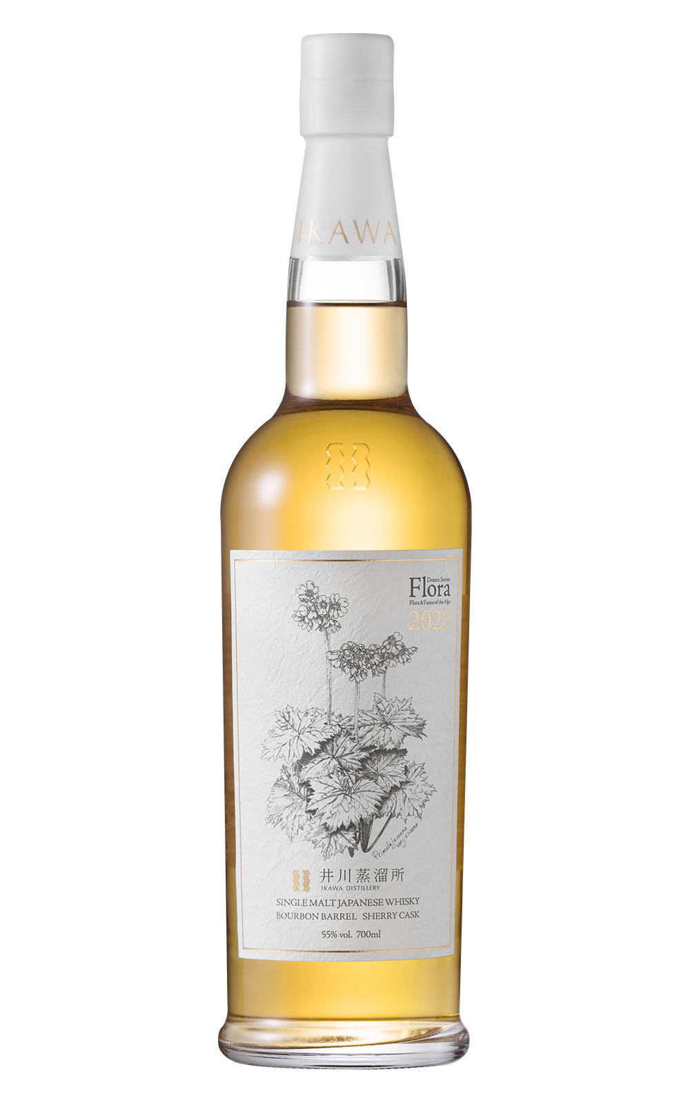 Ikawa Distillery Dessin Series Flora Fauna of the Alps Flora 2025 Single Malt Japanese Whisky 井川蒸餾廠 Dessin系列 植物 2025 單一麥芽日本威士忌