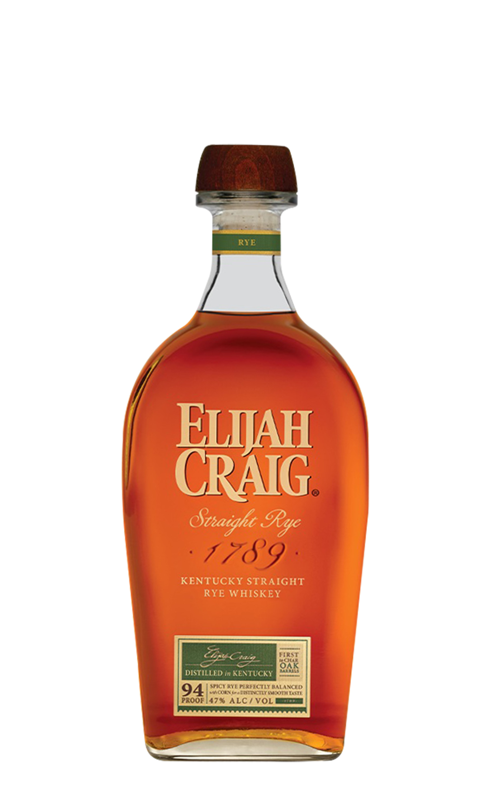 Elijah Craig Kentucky Straight Rye Whiskey 伊萊傑 克雷格 肯塔基純裸麥威士忌