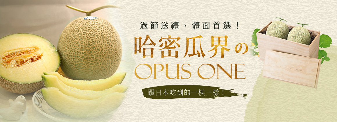 【過節送禮 體面首選】 哈密瓜界的Opus One 雙入木箱 兩千有找 一箱即免運