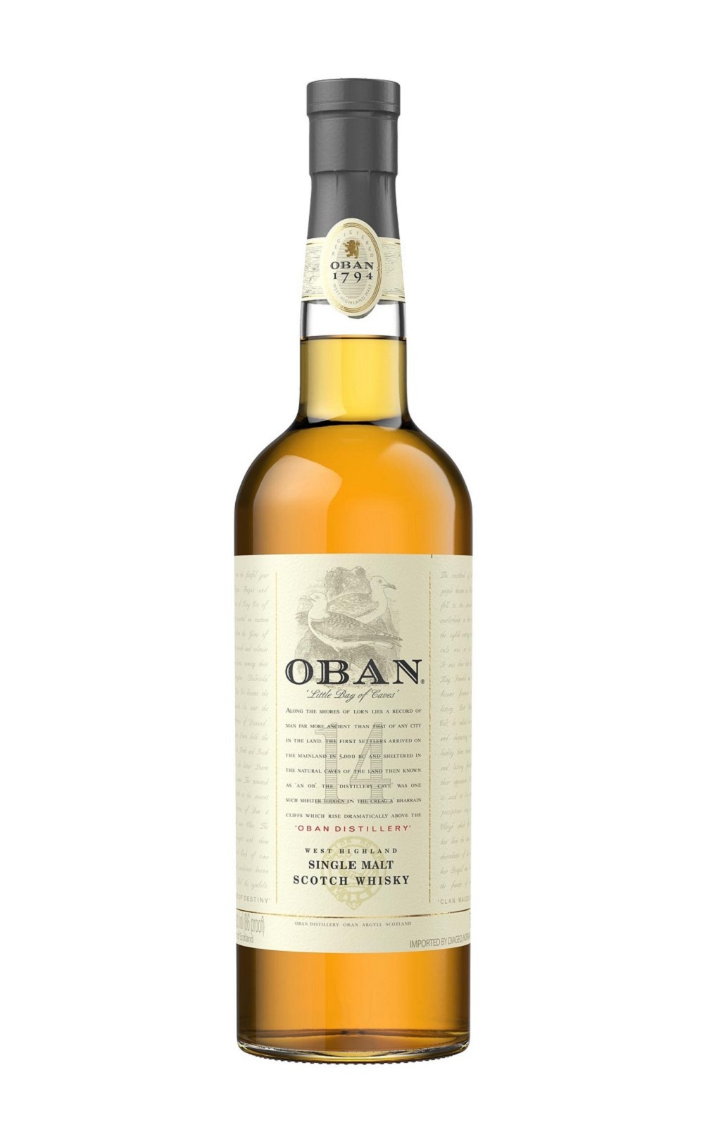 Oban Distillery 14 Year Old Single Malt Scotch Whisky 歐本酒廠 14年單一麥芽蘇格蘭威士忌