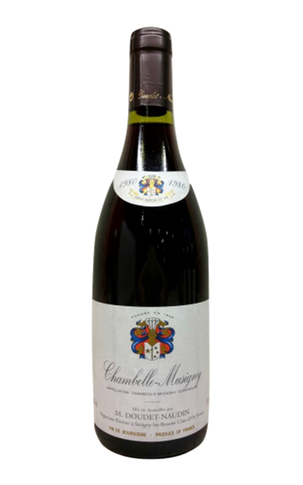 Doudet Naudin Chambolle Musigny 1980 杜得 諾丁酒莊 香波蜜思妮村莊級紅酒