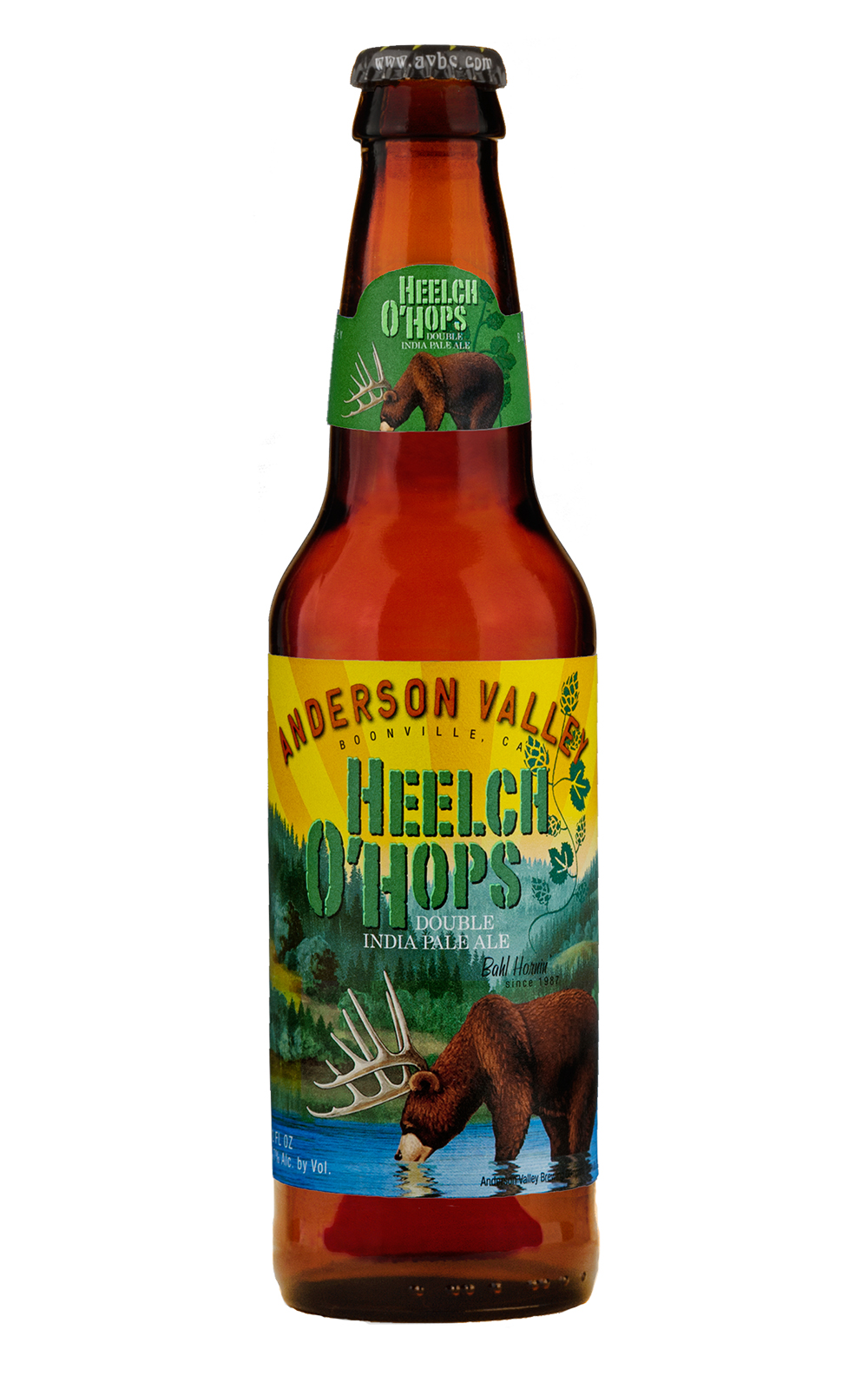 Anderson Valley Brewing Company Anderson Valley Heelch O Hops Double IPA 美國安德森山谷啤酒廠 啤酒花雙倍IPA啤酒