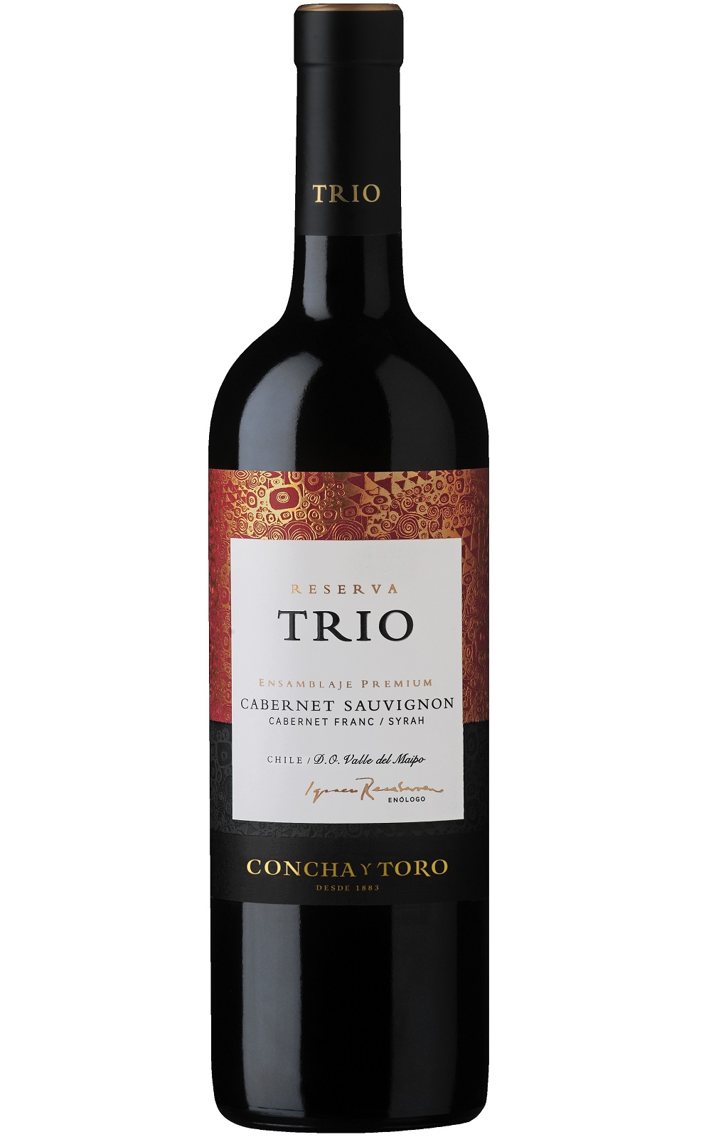 Vina Concha y Toro Trio Cabernet Sauvignon Shiraz Cabernet Franc 2017 孔雀酒廠 三重奏 CSC紅酒