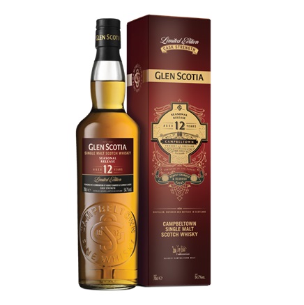 Glen Scotia-Heavily Charred & Oloroso Casks 12 Years Old Single Malt Scotch Whisky