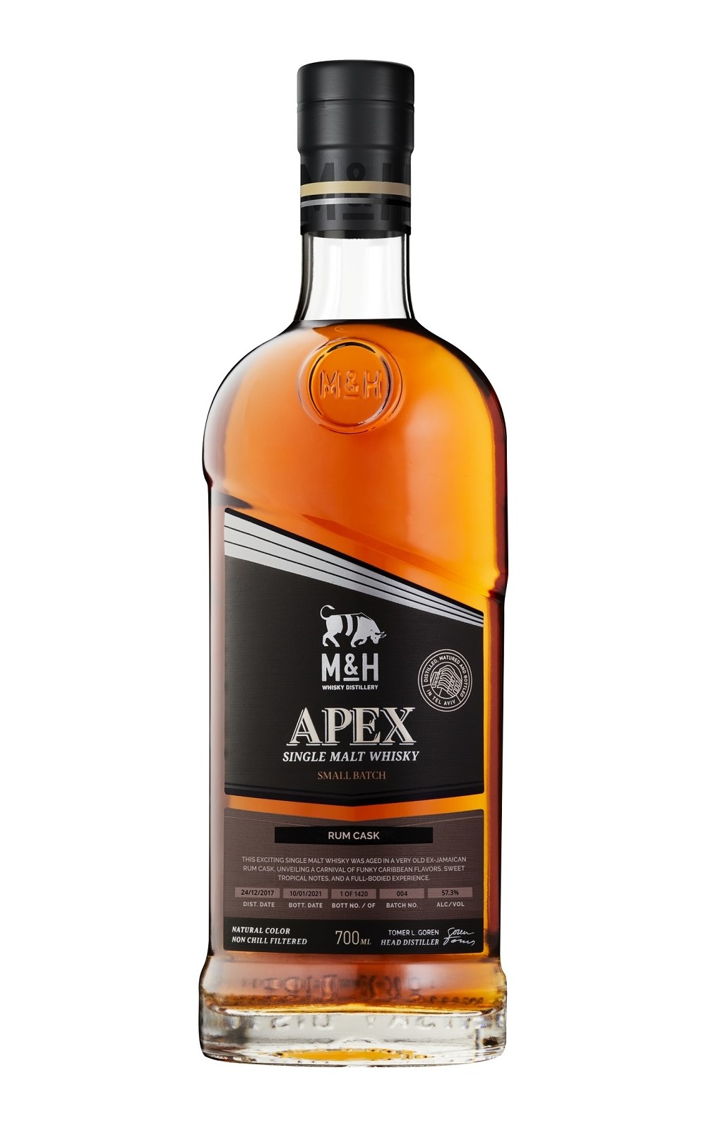 Milk Honey Whisky Distillery APEX Rum Cask Single Malt Whisky 奶與蜜蒸餾廠 尖端系列 蘭姆桶 單一麥芽威士忌