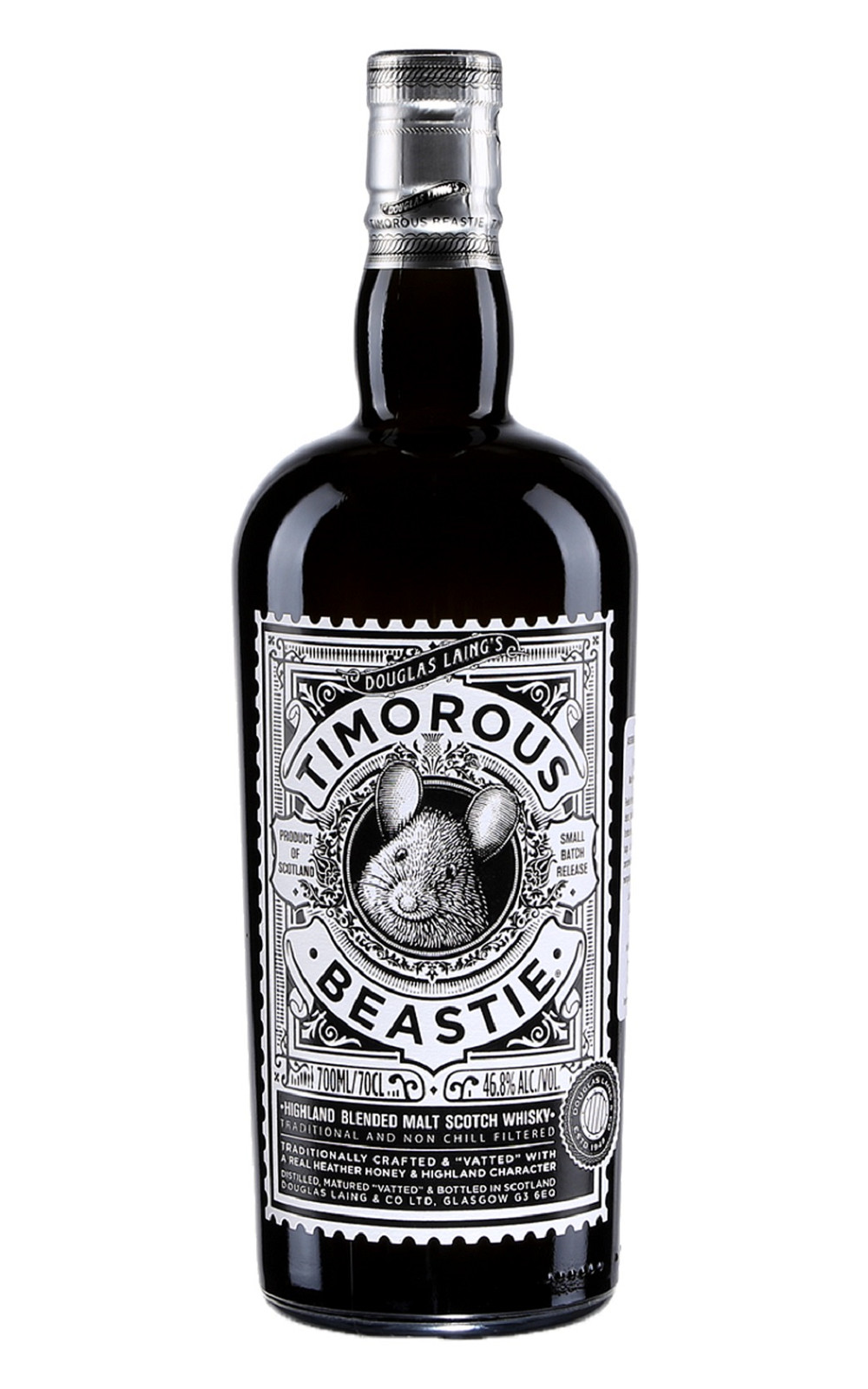 Douglas Laing Co Timorous Beastie Highland Blended Malt Scotch Whisky 道格拉斯 蘭恩獨立裝瓶廠 黃金鼠系列 高地區調和麥芽蘇格蘭威士忌